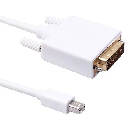 Axiom Mini Displayport Male To Dual Link Dvi-D Male Adapter Cable 3Ft